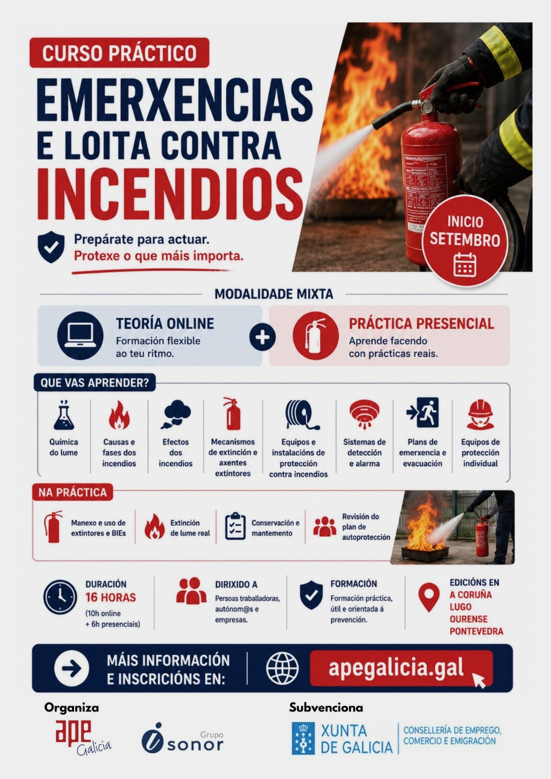 ApE Galicia Cartel Jornada online IA 